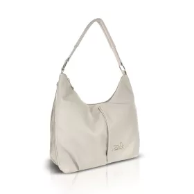   Zellia 25188 bézs-arany hobó női válltáska 33 x 30 x 12 cm