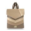 Zellia 24031 taupe női hátizsák  31 X 29 X 12,5 cm