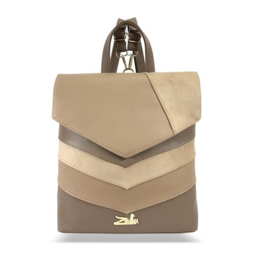Zellia 24031 taupe női hátizsák  31 X 29 X 12,5 cm