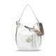 Zellia Zlb180 fehér-arany női válltáska, oldaltáska 34 x 27 x 11 cm