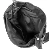 Zellia 22117 női fekete-ezüst márvány mintázatú válltáska 32 X 29 X 8,5 Cm