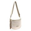 Zellia Női Oldaltáska 21028 Beige-Arany