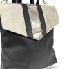 Zellia 24159 fekete-arany női hátizsák 31 x 29 x 12,5 cm 