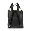 Zellia 24159 fekete-arany női hátizsák 31 x 29 x 12,5 cm