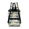Zellia Hátizsák Hz-103 Macska Mintás- #99 - Steppelt - Vízlepergetős - 40 X 25 X 20 Cm