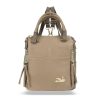 Zellia 24122 női taupe hátizsák, kézitáska 26 x 24  x 14 cm