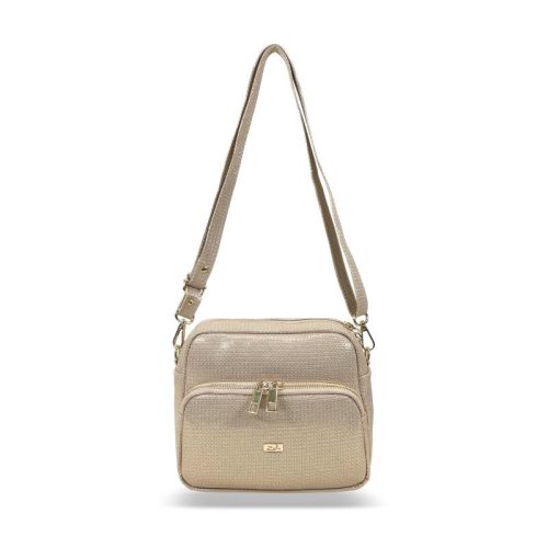 Zellia Zvn24010 rosegold női oldaltáska 22 x 18 x 9 cm