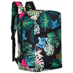   Peterson virágmintás, női hátizsák, kézipoggyász 40×25×20 cm