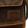 Peterson férfi bőr oldaltáska PETE-TMH-4893 Tan – Barna