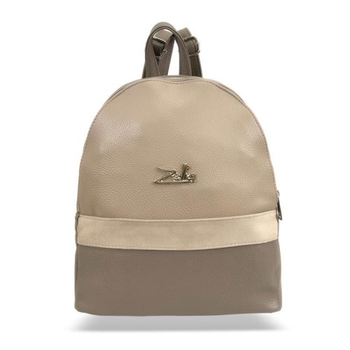 Zellia 24175 női taupe hátizsák 30 x 30 x 14 cm 