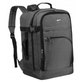   Peterson PTN PP-TOK-D Wizzair, Ryanair szürke fedélzeti táska, hátizsák  39 x 25 x 19,5 Cm