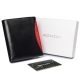 Férfi Bőr Pénztárca 1552-03-Bor-1348 Black-Red