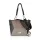 Zellia 26071 barna-taupe női válltáska, oldalpánttal 39 x 27 x 15 cm