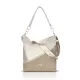Zellia 25193 taupe-rosegold női hobó válltáska, oldalpánttal 33 x 30 x 14 cm