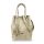Zellia C200 bézs, párduc mintázatú női válltáska 33,5 x 28 x 12 cm 