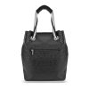 Zellia C200 fekete női válltáska 33,5 x 28 x 12 cm 