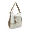 Zellia Női Válltáska/Hátizsáká Alakítható 19010 Holo Beige
