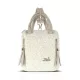Zellia 25180 Pantera bézs párducmintás női kézitáska, hátizsák 27 × 25 × 14 cm