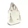 Zellia 25180 Pantera bézs párducmintás női kézitáska, hátizsák 27 × 25 × 14 cm
