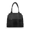 Zellia 24154 fekete női válltáska 35 x 31 x 14 cm Ryz2 