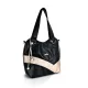 Zellia ZLB451 Brw fekete-arany női oldaltáska válltáska 32 x 31 x 11 cm