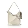 Zellia Zlb332 bézs-arany női válltáska 30 x 25 x 12,5 cm