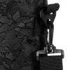 Rovicky R-Tz15605-2448 W03 csipkés fekete shopper táska 49 x 40 x 18 cm