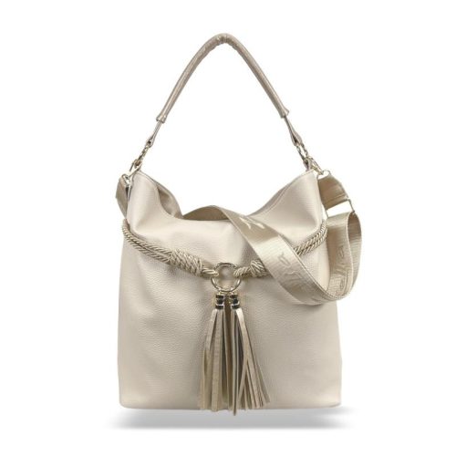 Zellia 25019 bézs női válltáska 34 x 31 x 12 cm