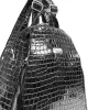 Zellia Zvn24003 női krokodil mintás fekete hátizsák 34 x 27 x 13 cm