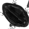 Zellia 26071 Crystal 2 fekete női  válltáska 39 × 27 × 15 cm