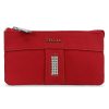 Zellia Hz-127 D217 - 2181D  piros női pénztárca 17,5 x 9,5 x 4 cm 