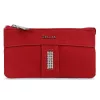 Zellia Hz-127 D217 - 2181D  piros női pénztárca 17,5 x 9,5 x 4 cm