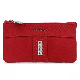   Zellia Hz-127 D217 - 2181D  piros női pénztárca 17,5 x 9,5 x 4 cm