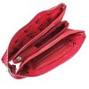 Zellia Hz-127 D217 - 2181D  piros női pénztárca 17,5 x 9,5 x 4 cm 