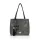 Zellia 26061 D2 fekete női válltáska 35 × 32 × 13 cm