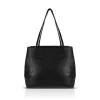 Zellia 26061 D2 fekete női válltáska 35 × 32 × 13 cm