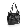 Zellia ZLB481 Crystal 2 fekete női válltáska 32 x 28 x 13 cm