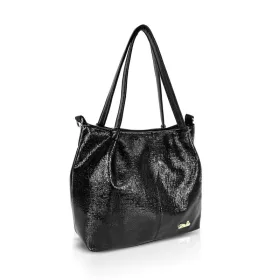   Zellia ZLB481 Crystal 2 fekete női válltáska 32 x 28 x 13 cm