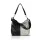 Zellia ZLB471 Groove fekete-ezüst női válltáska 34 x 33 x 7 cm