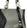 Zellia 26071 Ch fekete-arany válltáska, oldalpánttal 39 x 27 x 15 cm