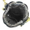 Zellia 25096 D2 fekete női oldaltáska, bucket bag 23 x 19,5 x 7,5 cm