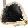 Zellia Zlb180 arany női válltáska, oldaltáska 34 x 27 x 11 cm