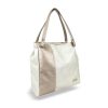 Zellia Zlb248 bézs-arany női válltáska 34 x 31 x 14 cm