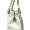 Zellia Zlb248 bézs-arany női válltáska 34 x 31 x 14 cm