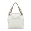 Zellia Zlb248 bézs-arany női válltáska 34 x 31 x 14 cm