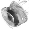Zellia Zvn24003 Ezüst - Shiny Waves -női hátizsák 34 x 27 x 13 cm