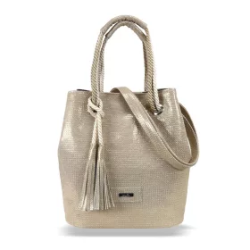 Zellia C200 rosegold női válltáska 33,5 x 28 x 12 cm