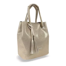 Zellia C200 rosegold női válltáska 33,5 x 28 x 12 cm