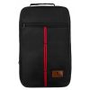 Peterson Wizzair, Ryanair fekete-piros fedélzeti táska, hátizsák  40 x 25 x 20 cm