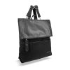Zellia Hz-122 női fekete hátizsák 38 x 35 x 10 cm